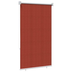 Store enrouleur extérieur à 90% de blocage UV Terracota HDPE 636174636174
