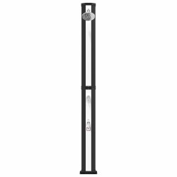 Douche solaire avec pommeau de douche et robinet 40 l 636179636179