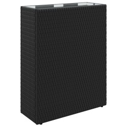 Grand Pot Noir 55 x 22 x 70 cm polyrotin 636183636183