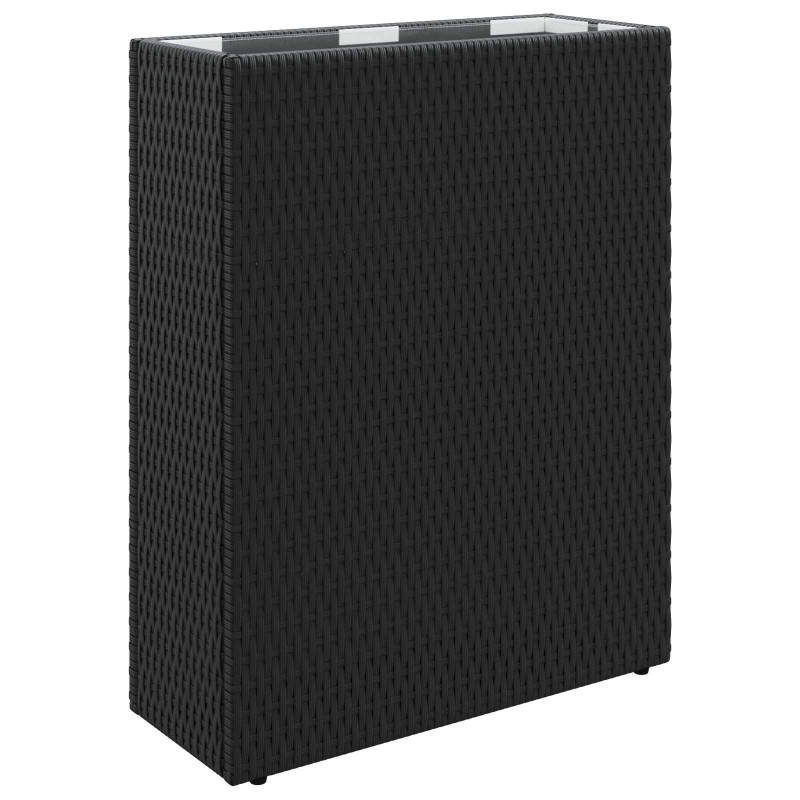 Grand Pot Noir 55 x 22 x 70 cm polyrotin 636183636183
