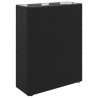 Grand Pot Noir 55 x 22 x 70 cm polyrotin 636183636183