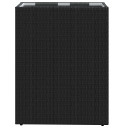 Grand Pot Noir 55 x 22 x 70 cm polyrotin 636183636183