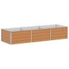 Jardinière surélevée Marron Clair 240 x 80 x 45 cm 636187636187