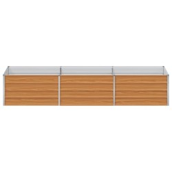 Jardinière surélevée Marron Clair 240 x 80 x 45 cm 636187636187
