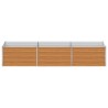 Jardinière surélevée Marron Clair 240 x 80 x 45 cm 636187636187