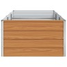 Jardinière surélevée Marron Clair 240 x 80 x 45 cm 636187636187