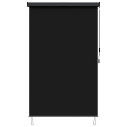 Store enrouleur Noir 60 x 250 cm Tissu et Aluminium 636190636190