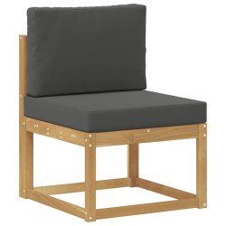 Ensemble de canapés d'extérieur 5 pcs Blanc et anthracite 636194636194