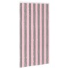 Rideau anti-insectes en chenille Gris Argent et Rose 636206636206