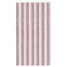 Rideau anti-insectes en chenille Gris Argent et Rose 636206636206