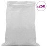 Sacs tissés 250 pcs Blanc 40 x 60 cm PP 636215636215