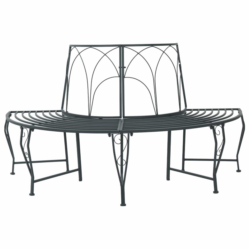Banc d'Arbre 4-Nombre de places 160 x 80 x 89 cm Acier 636231636231