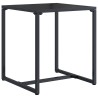 Ensemble de canapé de jardin 3 pcs Noir et anthracite Acier 636239636239