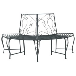 Banc d'Arbre 4-Nombre de places 160 x 80 x 89 cm Acier 636245636245