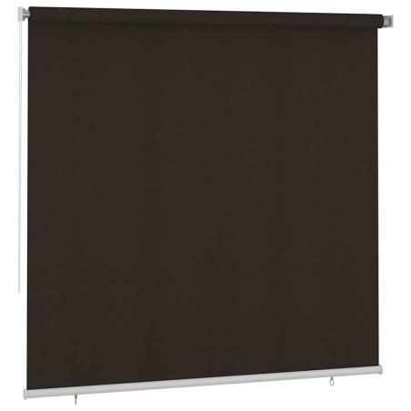 Store roulant d'extérieur 245 (l) x 230 (H) cm marron 636260636260