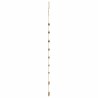 Sapins de Noël suspendus avec étoiles supérieures 2 pièces 55 x 120 cm Branche naturelle 636273636273