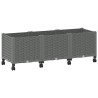 Jardinière avec Roues Gris clair 120 x 40 x 48 cm PP 636279636279