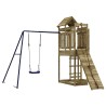 Aire de jeux d'extérieur bois de pin imprégné 636286636286