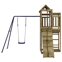 Aire de jeux d'extérieur bois de pin imprégné 636286636286