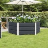 Jardinière Anthracite 129 x 129 x 45 cm Acier 636287636287