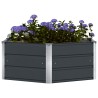 Jardinière Anthracite 129 x 129 x 45 cm Acier 636287636287
