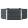 Jardinière Anthracite 129 x 129 x 45 cm Acier 636287636287
