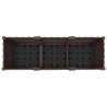Jardinière avec Roues Marron 120 x 40 x 44 cm PP 636302636302