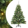 Sapin de Noël artificiel avec 150 LED Vert 150 cm PE et PVC 636306636306