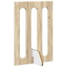 Clôture pliable pour animaux 2 pcs Chêne Sonoma 636337636337