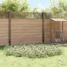 Clôture de jardin avec piquets 24 pcs 35 x 30 cm Mesh Argenté 636353636353