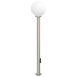 Borne lumineuse avec sortie 120 cm en acier inoxydable IP44 636372636372
