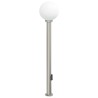 Borne lumineuse avec sortie 120 cm en acier inoxydable IP44 636372636372