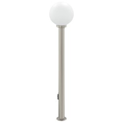 Borne lumineuse avec sortie 120 cm en acier inoxydable IP44 636372636372