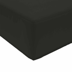 Pouf d'Extérieur Bois d'acacia massif et tissu Textilène Blanc 636419636419