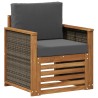 Sofa de milieu extérieur Naturel 636427636427