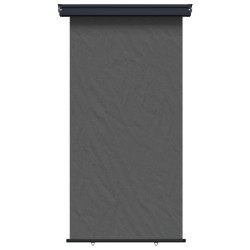Store latéral de balcon 117 x 250 cm 100% polyester fer acier 636430636430