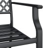 Ensemble à manger de jardin 3 pcs anthracite acier 636432636432