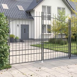 Porte Double Woerden Gris 299,5 x 249,5 cm Acier 636433636433
