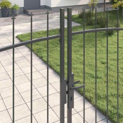 Porte Double Woerden Gris 299,5 x 249,5 cm Acier 636433636433