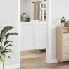 Portes battantes Blanc 90 x 50 cm Bois de pin massif 636436636436