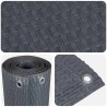 Écran de Balcon avec Œillets Anthracite 636447636447
