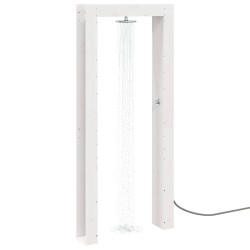 Douche d'extérieur 226 cm Blanc 636449636449