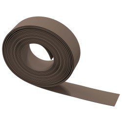 Bordures 25 m 15 cm PE Marron 636450636450