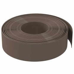 Bordures 25 m 15 cm PE Marron 636450636450
