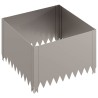 Bordure de Pelouse 60 x 60 x 35 cm Acier Rouillé 636452636452