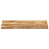 Dessus de table bord vivant 80x40x3,8 cm bois de manguier brut 636454636454