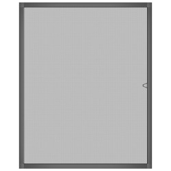 Écran anti-insectes pour fenêtres Anthracite 110 x 130 cm 636461636461