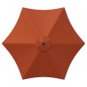 Parasol de jardin avec lumières LED et base 300 x 300 cm 636463636463