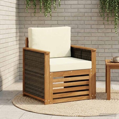 Sofa de milieu extérieur Naturel 636464636464