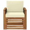 Sofa de milieu extérieur Naturel 636464636464